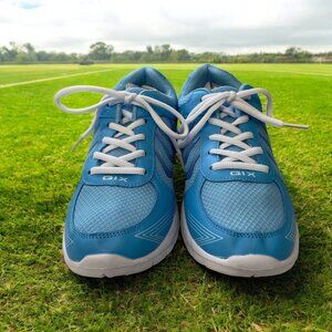 QIXING Blue Running Sneakers‎ Size 41.5 EU (Approx US 10.5) Lightweight Athletic